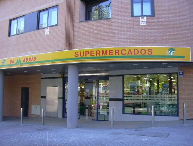 Fachada de supermercado
